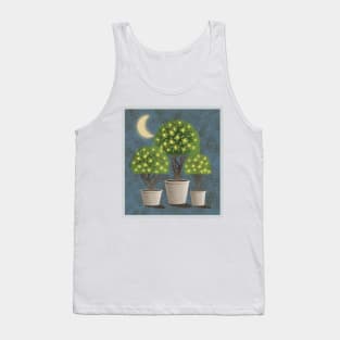 Night Topiary Tank Top